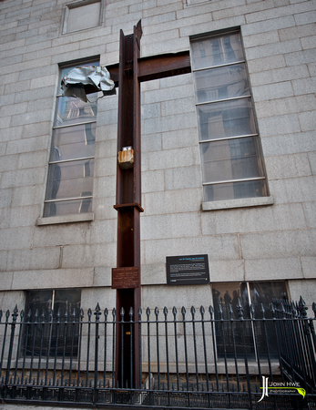 "Iron Cross" which was left standing after 9/11