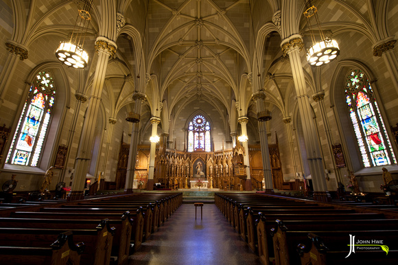 Inside of St. Patrick Cathedral