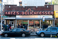 After getting the shot, it was off to Katz Deli.  Tons of recommendations for this place ..